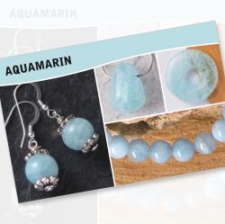 Aquamarin Steine Karte