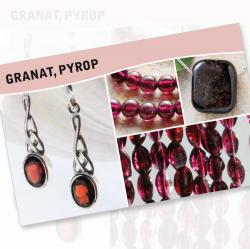 Granat Steine Karte