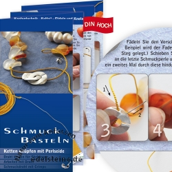 Ketten Basteln mit Perlseide