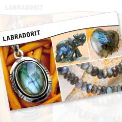 Labradorit Steine Karte