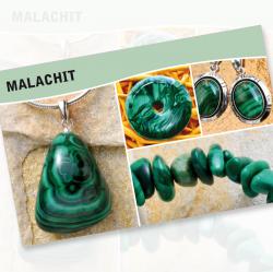 Malachit Steine Karte