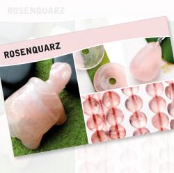 Rosenquarz Steine Karte