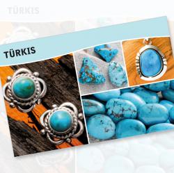 Tuerkis Steine Karte